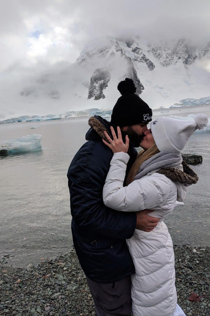 Melissa Ferbert and Jamie Hanson get married in Antarctica