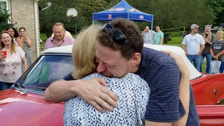 Son “Steals” Mom’s Vintage Car and Replaces It With a Fake While He Restores It Before Surprising Her