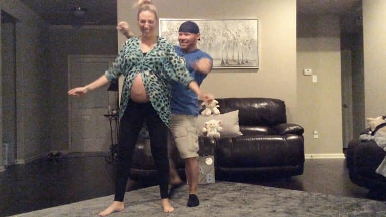 Pregnant Couple Perform Hilarious Dance Just Weeks Before Mom-to-be Is Due