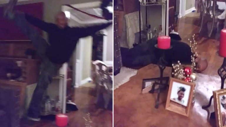 Dad’s Ballet High Kick Attempt Backfires Badly As He Tries To Outdo Daughter