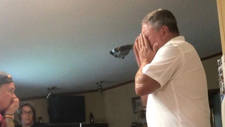 Girl Surprises Stepfather With Request To Adopt Her, Stepfather Cries Happy Tears Of Joy