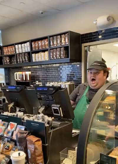 Opera singing barista Jason Berger