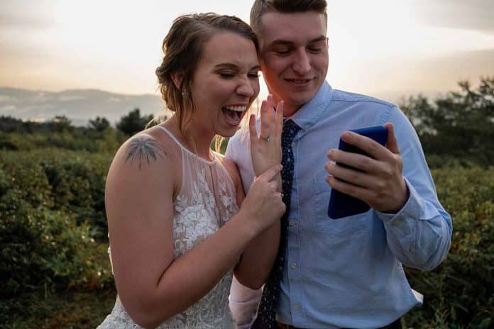 faux wedding proposal