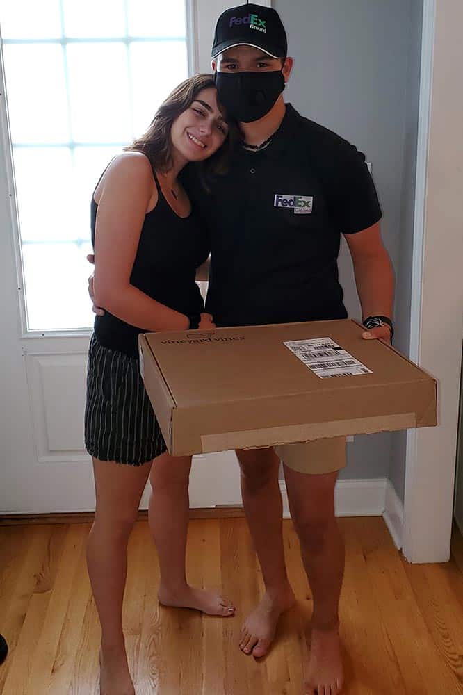FedEx delivery surprise