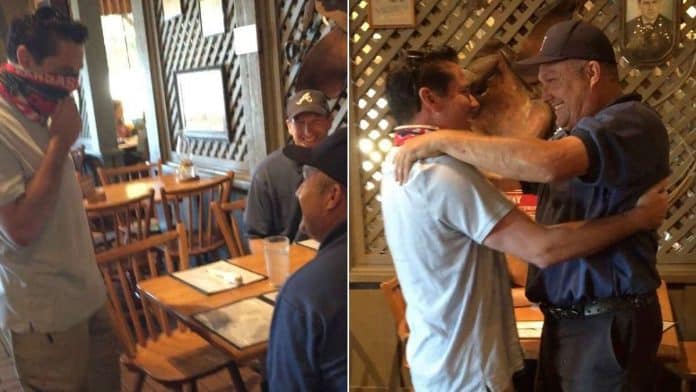 Marine surprised by former colleague