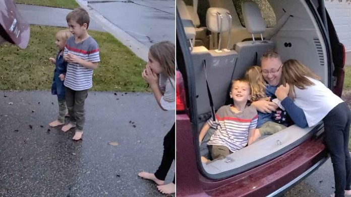car trunk military surprise