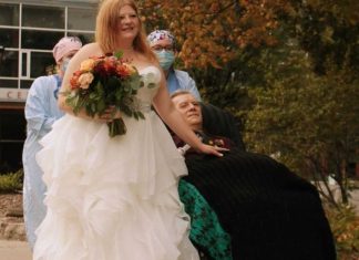 terminally ill walk down aisle