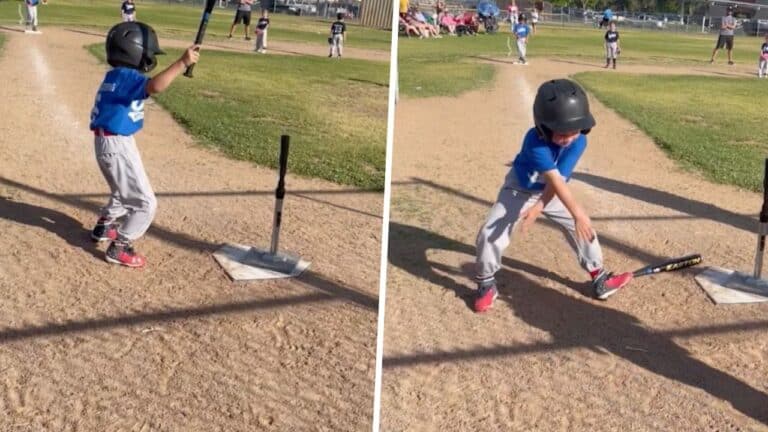 Five-year-old Little Leaguer Goes Viral as He Puts Down Bat to Bust Out Dance Moves to His Walkout Song