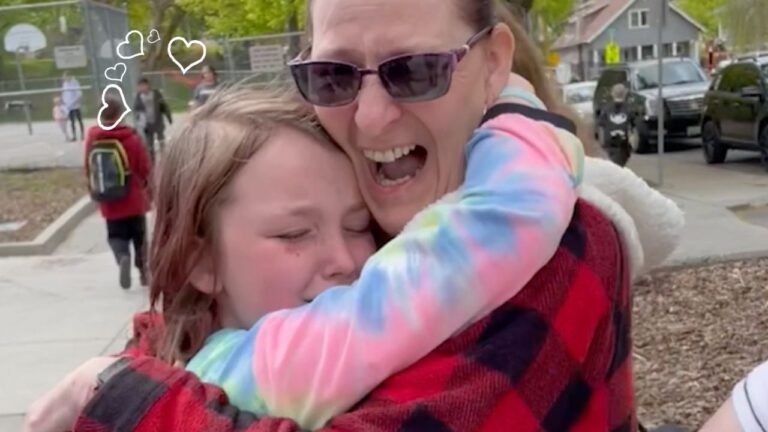 Girl Cries Floods of Tears When She’s Reunited With Nurse Who Cared For Her As A Child