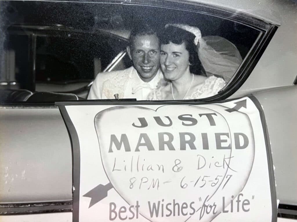 Rick Glombowski was married to wife Lillian for 65 years 