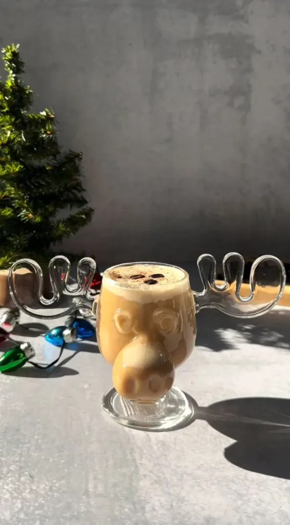 Clark's Eggnog Espresso Martini