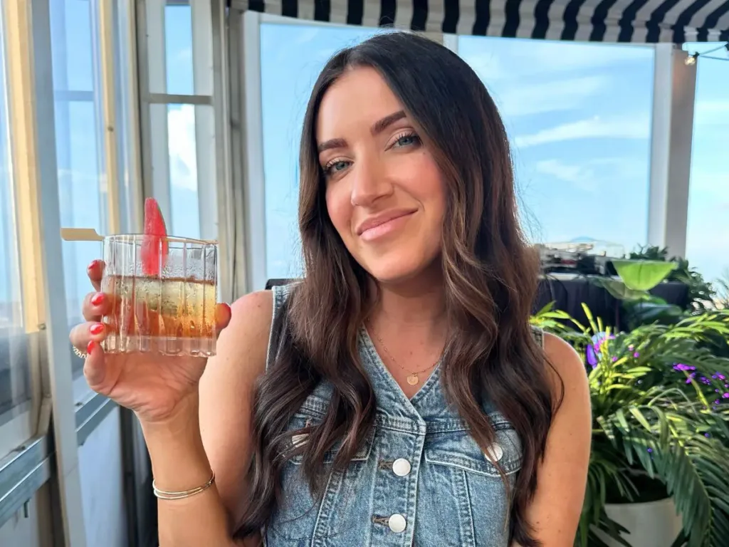 Social media mixologist Lauren Milovich.