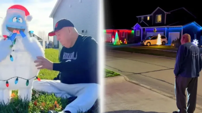 Man Transforms Neighborhood Into Christmas Wonderland for Wife with Alzheimer’s