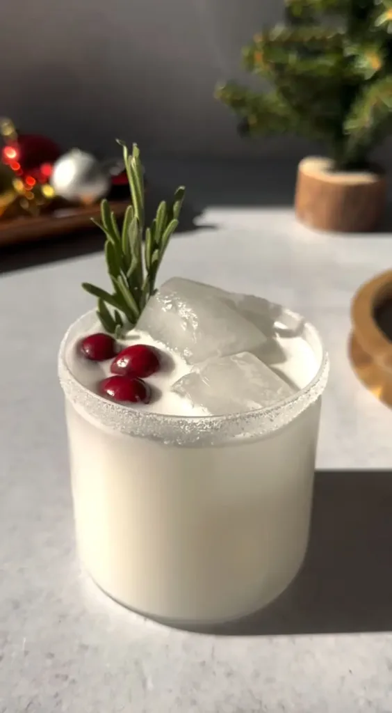 White Christmas Margarita