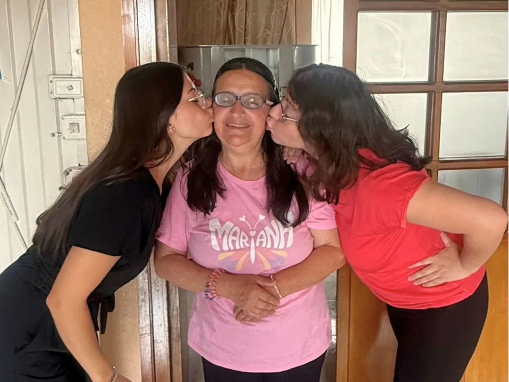Rachel, Mariana, and Emelie.